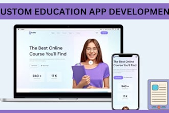 develop tutorial app, language learning app, online course website,education app