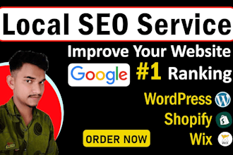 local SEO service website optimization for google ranking