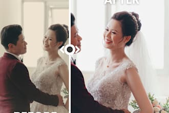 enhance your old photo to make vibrant and stunning