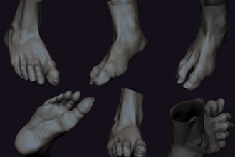 server as 3d artist,cut and key model,cnc,dnd miniatures,stl file,tabletop model