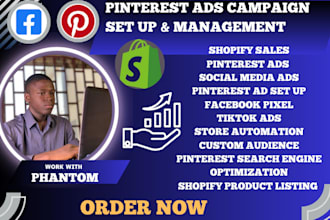 promote your shopify dropshipping store on pinterest shopify ad campaign manager