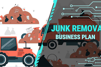design custom junk removal  business plan for UK USA canada asia business plan