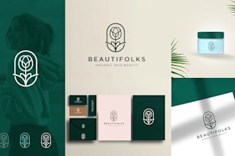 do highly luxury minimalist and modern business logo design