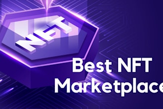 develop nft minting website, nft marketplace, token,contract