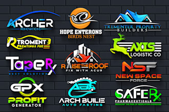 do creative, modern and unique business logo design