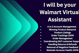 your walmart  2 step and wfs virtual assistant VA