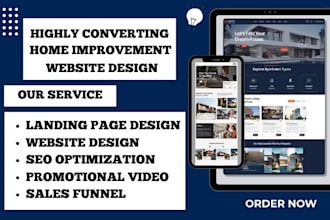 design home improvement website home renovation website home remodeling leads