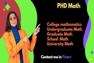 tutor college school math undergraduate graduate university mathematics