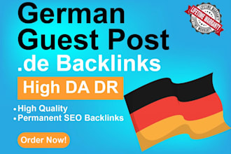 do high authority german guest post dofollow SEO backlinks