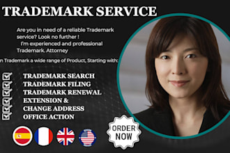 prepare US trademark registration by licensed US trademark attorney