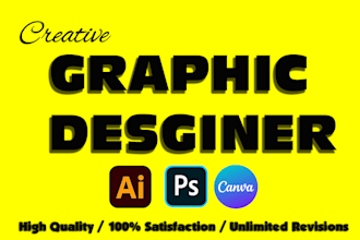 do graphic design  illustration photoshop work