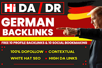 boost your german SEO with high quality deutsche backlinks and citations