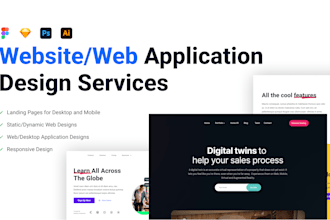 design websites and web applications
