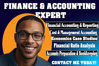 be your accounting, finance and bookkeeping expert