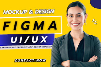 design figma prototype figma website mockup landingpage mobile app mockup figma