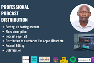 set up, launch and distribute your podcast