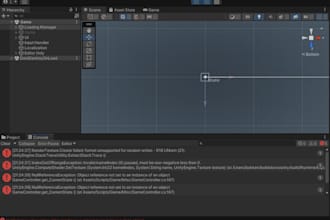 fix unity 2d, 3d game bugs, errors, crashes and game issues