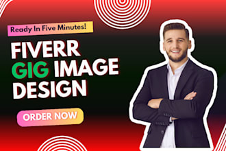 design fiverr gig image, cover, picture and thumbnail