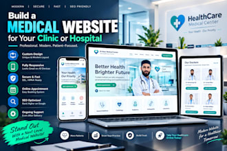 build a medical website for your clinic or hospital
