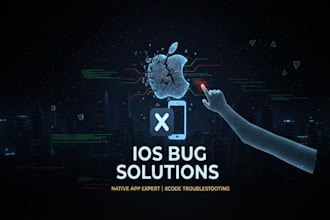 fix ios app bugs uikit, swiftui issue, and xcode errors