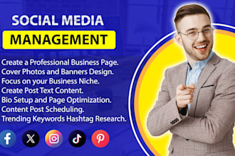 be your professional social media manager