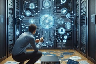 help your business or project to connect with ai and cloud