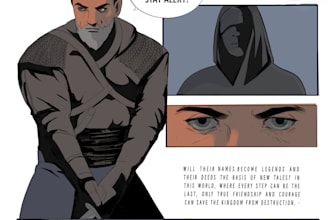 draw a custom comic page