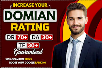 increase domain rating ahrefs DR domain authority da tf