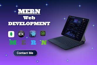 do full stack mern stack development with tailwind css and django framework