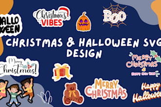 do custom unique halloween, christmas svg bundle cut file, etsy svg tshirt pod