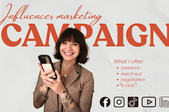 manage your influencer marketing campaign from a to z