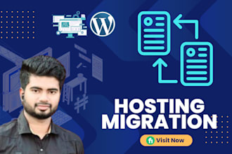 do hosting transfer, clone, wordpress migration, backup and restore
