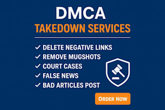 remove negative defamatory articles false bad news mugshots cases from google