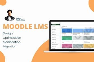 setup moodle lms website design or redesign or moodle optimization or migration