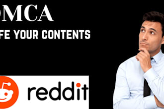 report and takedown to infringing content on reddit under dmca
