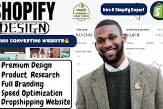 create shopify dropshipping store, christmas product store, clothing website