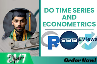 time series and econometrics analysis by using r, python stata, gretl and eviews