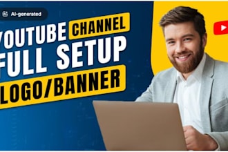 do you tube channel create and setup or thumbnail design
