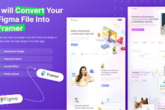 convert your design into framer