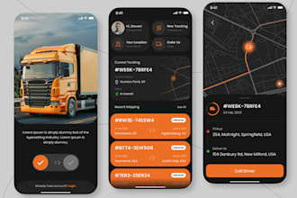 do logistics delivery app, parcel delivery app, courier delivery app, truck app