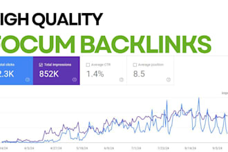 build high quality forum backlinks in any niche SEO link building