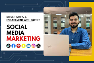 be your social media marketing manager