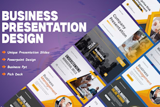 design modern powerpoint business presentation and google slides