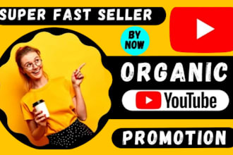 do organic youtube video promotion, marketing and channel monetization