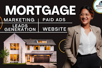 design mortgage website, mortgage sales funnel set up mortgage leads ads