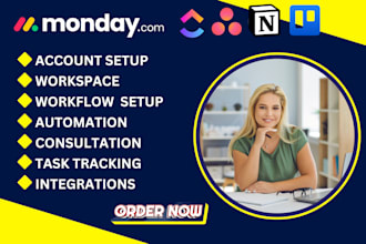 automate integrate workflow with monday com monday crm asana clickup trello