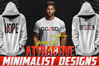 do minimalist designs for hoodies t shirts sweatshirts custom graphic apparel