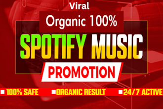 do organic spotify music promotion
