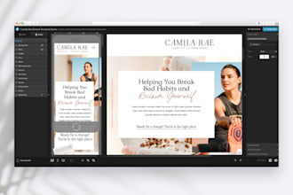 design and build beautiful websites using showit