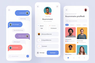 evelop a roommate finder app like roomi, roomster, and spareroom